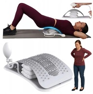 PRZYRZĄD DO ROZCIĄGANIA PLECÓW MASAŻER PODPÓRKA LĘDŹWIOWA NA BÓL KRĘGOSŁUPA