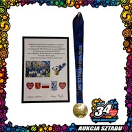 Replika medalu mistrzowskiego Lecha Poznań z sezonu 2024/2025