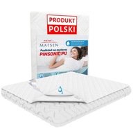 OCHRANIACZ NA MATERAC WODOODPORNY 160X200 CM PODKŁAD POKROWIEC PIKOWANY DOM