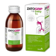 Zatogrip Baby syrop dla dzieci od 1 roku życia smak malinowy 120 ml