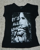 t-shirt z nadrukiem r. XS Reserved
