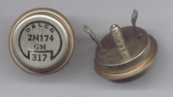 2N174 PNP TO-36 -80V 12 A 80 W używany z gwarancją 11-3-5