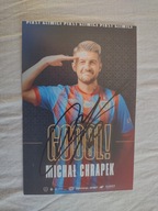 Zdjęcie 10x15 autograf Piast Gliwice Gol Michał Chrapek sezon 2024/25