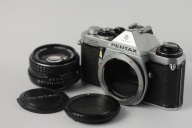 PENTAX ME + SMC Pentax-M 50mm 1:1.7 B.ŁADNY