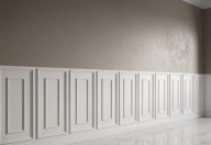 sztukateria na ścianę, Panele ścienne i sufitowe 3D,Boazeria Biała