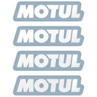 4x Naklejka Sponsorska z Logo MOTUL 85mm na Owiewki Pługi Wahacz Błotnik