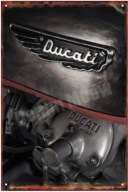 PREZENT DUCATI Tablica dekoracyjna ozdobna blacha