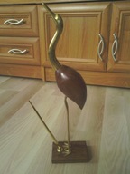 WYKOPKI CHATA DUŻY STOJAK NA DŁUGOPIS PIÓRO CZAPLA