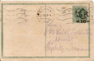 CZECHOSŁOWACJA -karta całostka przedruk na AUSTRO-WĘGRY -obieg 1919 rok
