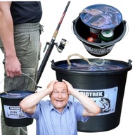 WIADRO WĘDKARZA ŚMIESZNY PREZENT DLA TATY DZIADKA DZIEŃ DZIADKA URODZINY