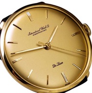 IWC Schaffhausen LITO ZŁOTY zegarek 18K 750 model DeLUXE Złota TARCZA 1960r