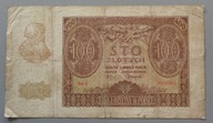 100 złotych z 1940 roku seria C , GENERALNA GUBERNIA ,