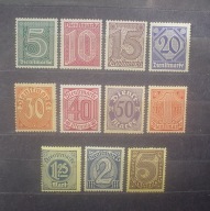 seria Mi D 23 - 33 ** NIEMCY REICH