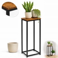 KWIETNIK STOJĄCY METALOWY UNIWERSALNY STOJAK PÓŁKA NA ROŚLINY KWIATY DOM