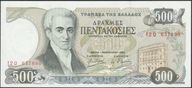 Grecja 500 drachm 1983 - stan bankowy UNC