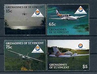 A30876)St. Vincent-Grenadinen 582 - 585**, Samoloty