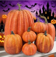 7pcs sztuczne dynie halloweenowe pianki zbiory ozd