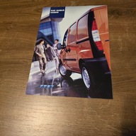 Fiat Doblo Cargo 2001 prospekt folder katalog broszura