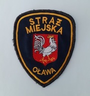 emblemat - naszywka - Straż Miejska - Oława