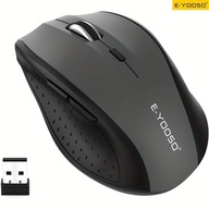 Doskonała optyczna mysz bezprzewodowa E-Yooso E-1010 USB 2,4GHz