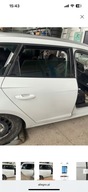 DRZWI PRAWE TYLNE TYŁ KOMPLETNE SEAT LEON III KOMBI LS9R 20R