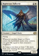 Karta Magic: The Gathering Righteous Valkyrie Wizards Of The Coast