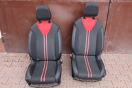 Fotel kierowcy corsa f gs line czerwone