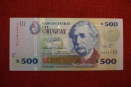 URUGWAJ 500 PESOS, 2006, P-90a, seria C, UNC, BARDZO RZADKI