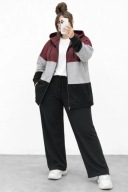 KOMPLET DRESOWY BIG SIZE MODNY DWU-CZĘŚCIOWY Roz. 56/58