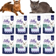 MICRO ŻWIREK DLA KOTA DROBNY SILKY 30,4L ZWIREK DO KUWETY KUWET NIE PYLI