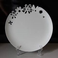 BoConcept KOZIOL TALERZE KOMPLET 3szt. WYCINANKA DANISH DESIGN PATERA 27cm.