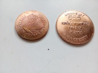 Bydghoszcz - 2 żetony 1996 i 2001