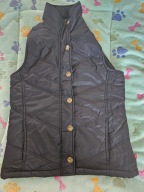 Czarny bezrękawnik 152