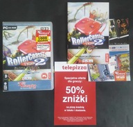 Rollercoaster Tycoon z dodatkami Zakręcone Światy Czasy PC PL Złota Edycja