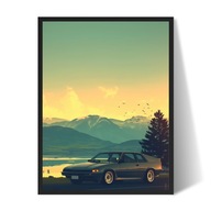 Ford Probe Plakat/Obraz w Ramce 40x30cm Prezent dla faceta