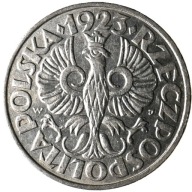 20 groszy 1923 - II RP Nikiel