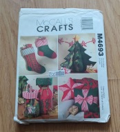 McCall's crafts wzory dekoracji na Boże Narodzenie