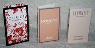 LUKSUSOWE PERFUMY DAMSKIE PRÓBKI 3 SZTUKI - NOWE