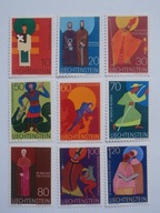 Liechtenstein - Sztuka sakralna - Mi. 486-94 **