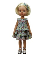 Ubranko sukienka dla lalki Paola Reina 32cm spódnica bluzeczka