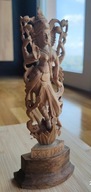 Figurka - hinduskie bóstwo - 22 cm - drewno tekowe