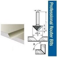 Frez do płyt gips karton gk 90 stopni.Trzpień 6mm.