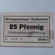 Waluta obozowa 25 Pfennig Świętoszów - Neuhammer