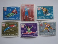 Rumunia - Olimpiada Innsbruck 1975 - Mi. 3312-17 kasowane