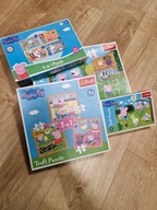 Zestaw puzzli Świnka Peppa Peppa Pig