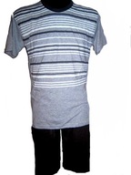 Piżama męska krótki rękaw SZORTY r. M