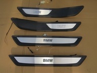 BMW F01 LISTWY PROGOWE KOMPLET LED