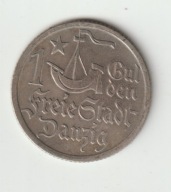 WM Gdansk 1 gulden 1923 ladny stan