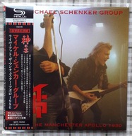 Michael Schenker Group Live In Manchester 1980 SHM-CD Cardboard Japan 2025