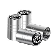 Nakrętki na wentyle, Toyota, chrom